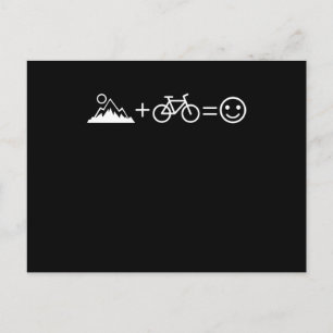 MOUNTAIN BIKE FUNNY Mountainbiker Freestyle Biker Postkarte