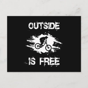 Mountain Bike Mountainbike MTB Fahrradverleih Gesc Postkarte