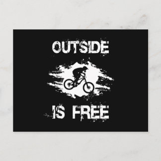 Mountain Bike Mountainbike MTB Fahrradverleih Gesc Postkarte