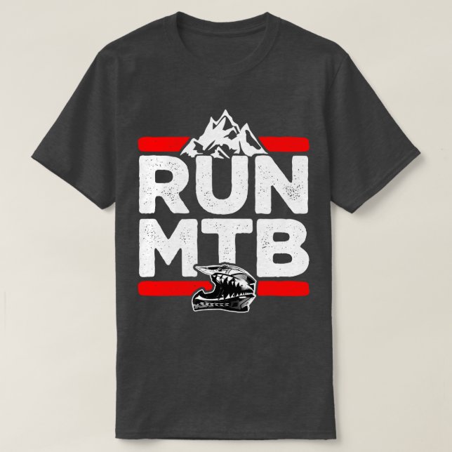 Mountain Bike MTB T-Shirt (Design vorne)
