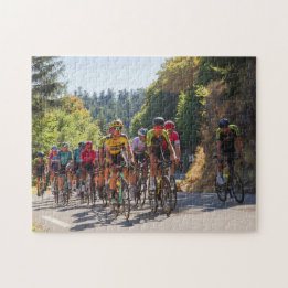 Mountain Bike Race Jigsaw Puzzle