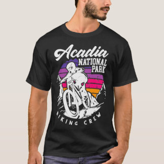Mountain Bike Rad Bicycle Acadia T-Shirt