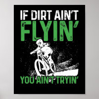 Mountain Bike Rad, wenn Dirt Aint Flyin Sie