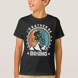Mountain Bike Radfahrer-Id T-Shirt