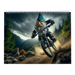 Mountain Bike Trail Shredding Gnome Kalender