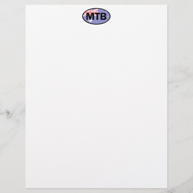 Mountain Biking Australia Flag (Vorderseite)