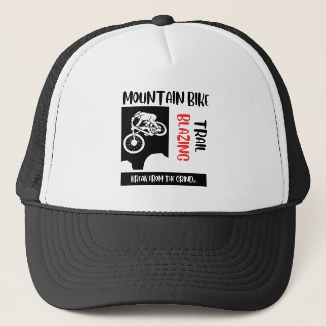 Mountain Biking BFTG Truckerkappe (Vorderseite)