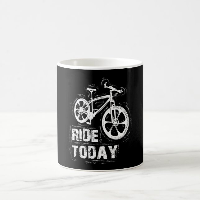 Mountain Biking Bike Bike Radfahren MTB Geschenk I Kaffeetasse (Mittel)
