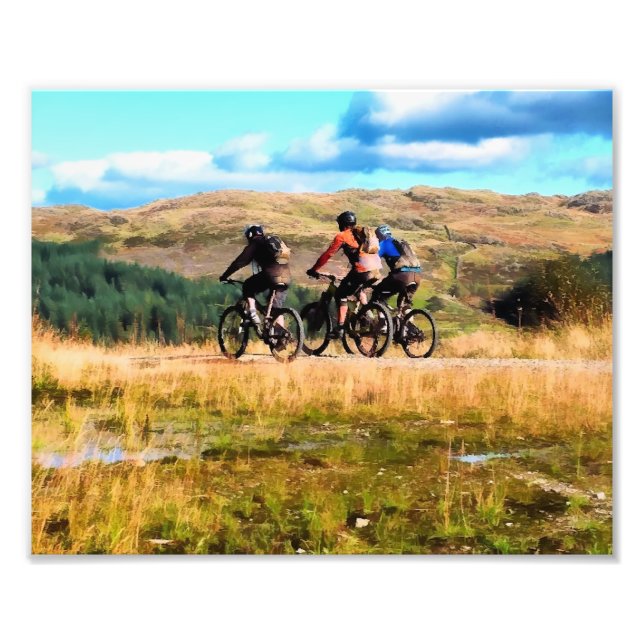 MOUNTAIN BIKING FOTODRUCK (Vorne)