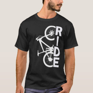 Mountain Biking für Männer - Vertikale Grafik T-Shirt