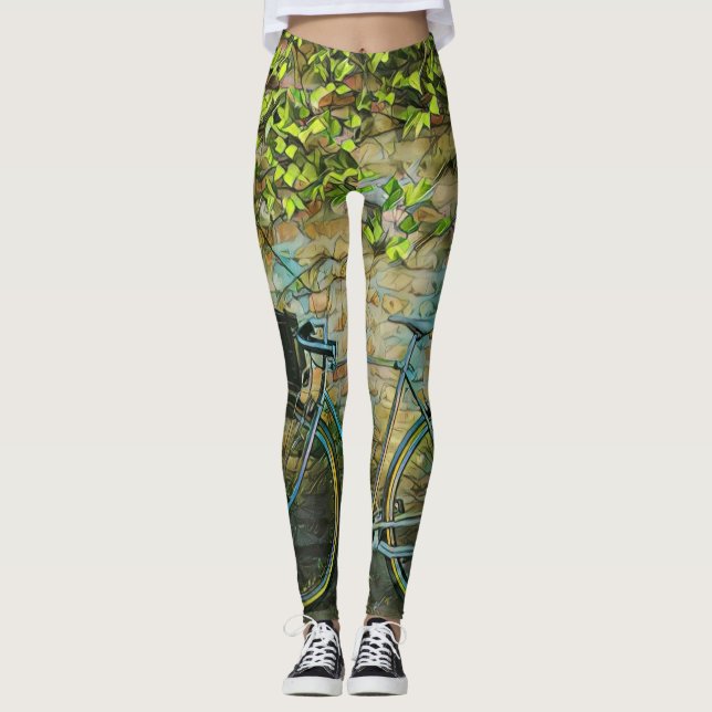 Mountain biking gift leggings (Vorderseite)
