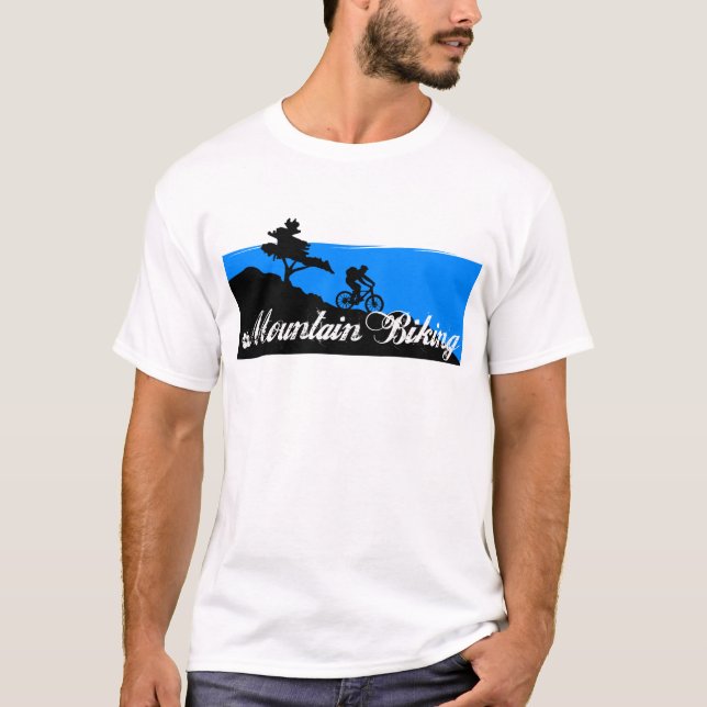 Mountain Biking MTB T-Shirt (Vorderseite)