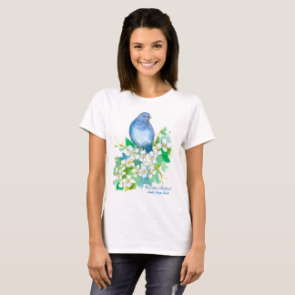 Mountain Bluebird Idaho Staat Bird T-Shirt