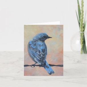 Mountain Bluebird Kunstmuseum Jeder Anlass Karte