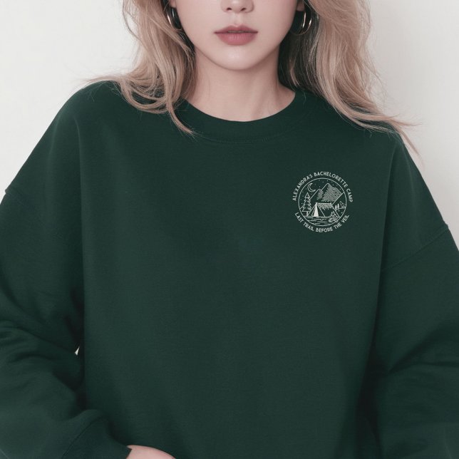 Mountain Camping Weekend Bachelorette Sweatshirt (Mountain Camping Weekend Bachelorette Sweatshirt)