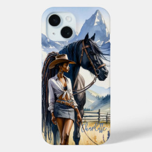 Mountain Cowgirl Personalisiert Case-Mate iPhone Hülle