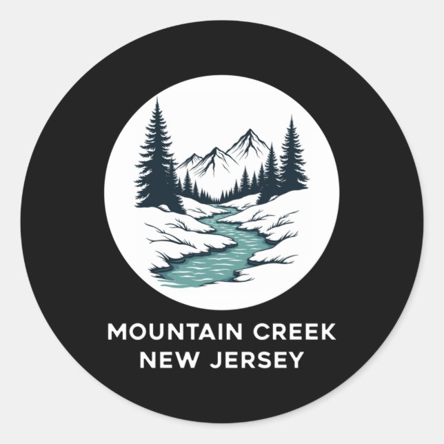 Mountain Creek New Jersey Sticker (Vorderseite)