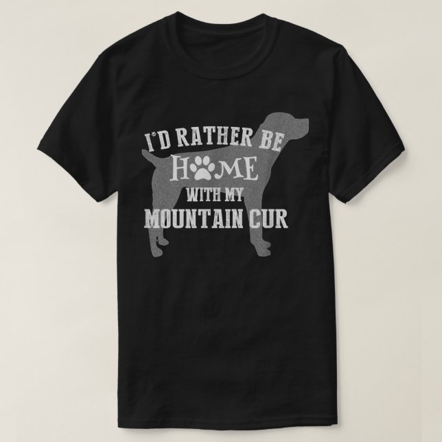 Mountain Cur Design für Mountain Cur Liebhaber  T-Shirt (Design vorne)