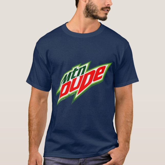 Mountain Dude Reloaded Geschenk T-Shirt (Vorderseite)