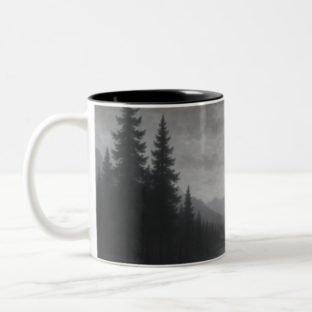 Mountain Escape Mug Zweifarbige Tasse (Links)