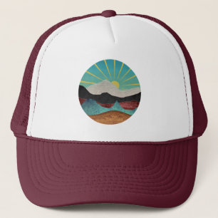 Mountain Fantasy Sunrise Truckerkappe