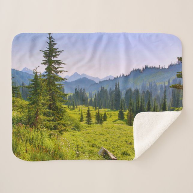 Mountain & Forest Landschaft Washington Staat Sherpadecke (Vorderseite (Horizontal))