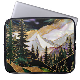 Mountain Forest Laptop-Hülle Landschaft Laptopschutzhülle