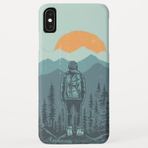 Mountain Forest Sunset Rucksack Woman Case-Mate iPhone Hülle
