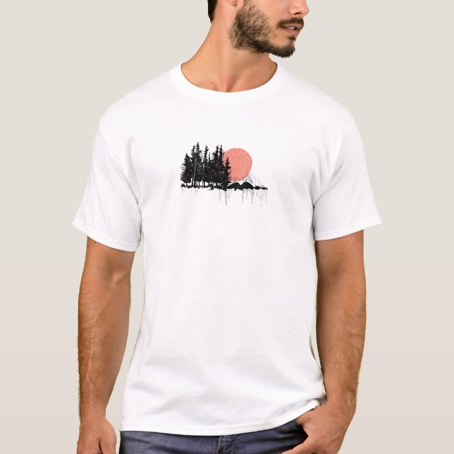 Mountain Forest T-Shirt (Vorderseite)