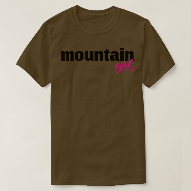 Mountain Girl T-Shirt (Design vorne)