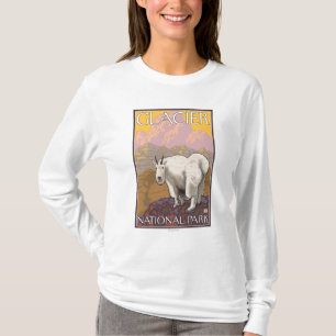 Mountain Goat - Glacier National Park, MT T-Shirt