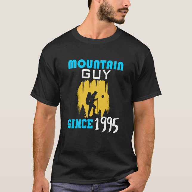 Mountain guy since 1995 T-Shirt (Vorderseite)