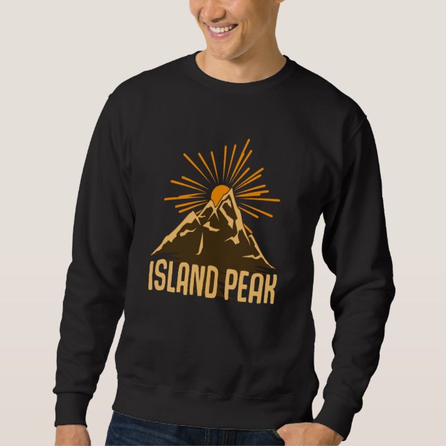 Mountain Island Peak Sweatshirt (Vorderseite)