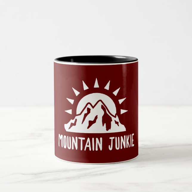 Mountain Junkie Zweifarbige Tasse (Mittel)