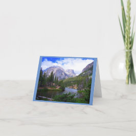 Mountain Lake 4"x5.6" Karte
