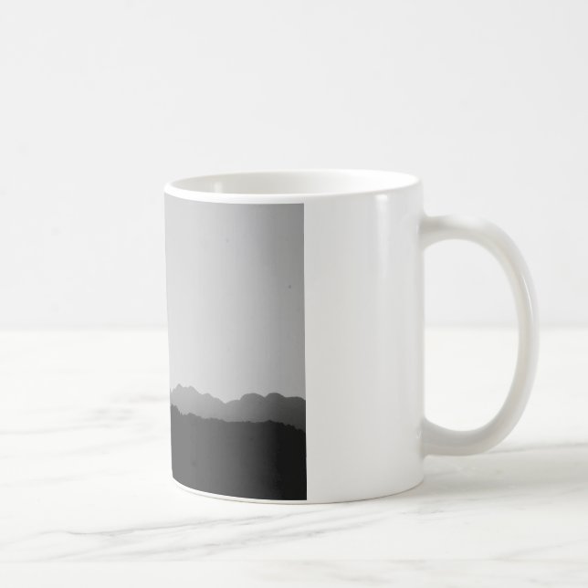 Mountain landscape coffe mug kaffeetasse (Rechts)