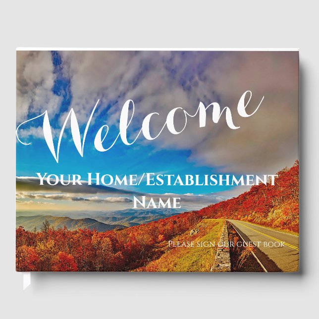 Mountain Landscape Zuhause/ Establishment Guest Bo Gästebuch (Vorderseite)
