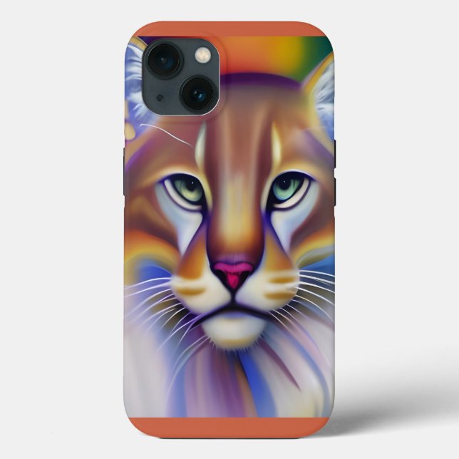 Mountain Lion Art Case-Mate iPhone Hülle (Rückseite)