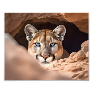 Mountain Lion Foto Print