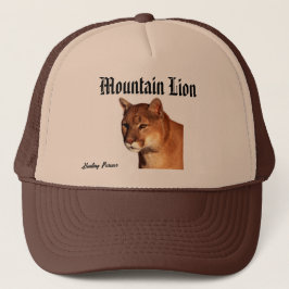 Mountain Lion Hat Truckerkappe