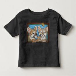 Mountain Lion Puma Cat Cubs Art T Shirt Niedlich