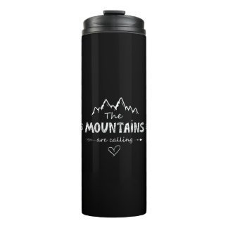 Mountain Lover Thermal Tumbler Thermosbecher