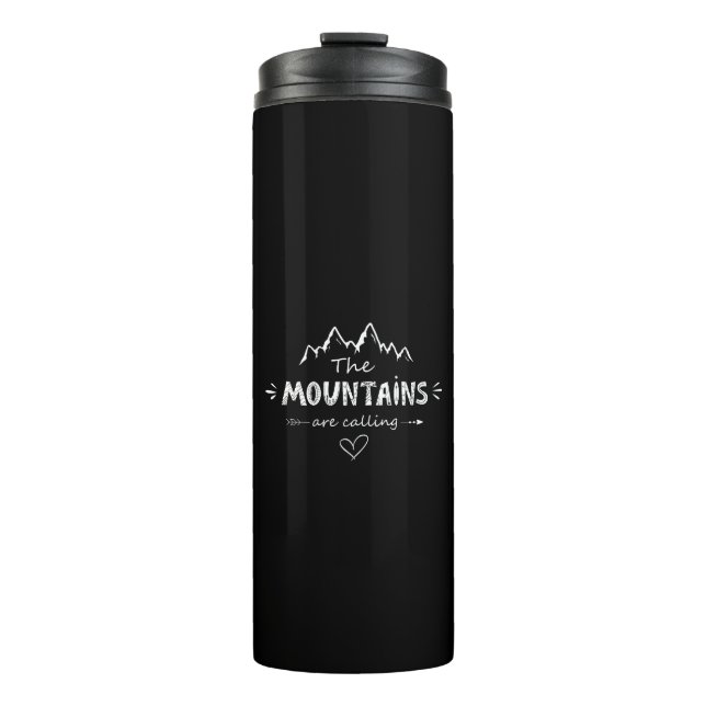 Mountain Lover Thermal Tumbler Thermosbecher (Vorderseite)
