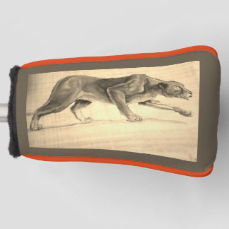 Mountain Löwe Cougar Original Öl Aileen© Golf Headcover