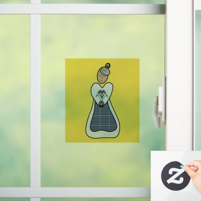 Mountain Mary Fensteraufkleber (Zuhause)