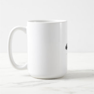 Mountain Nature Throw Kissen - Mehr Natur Weniger Kaffeetasse