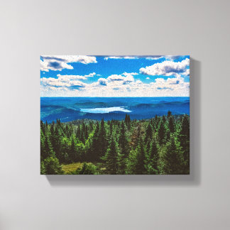 Mountain Noir Quebec, Kanada - Reisefotografie Leinwanddruck