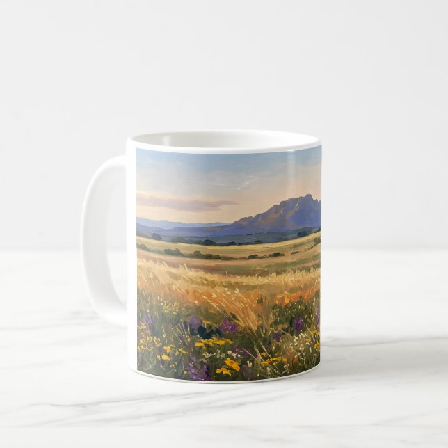 Mountain on the plain kaffeetasse (Vorderseite Links)