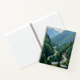 Mountain Pass Notizbuch