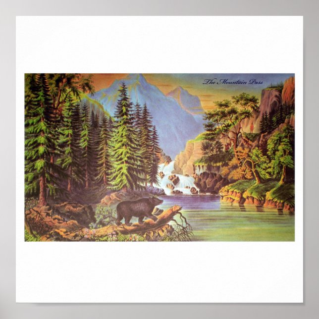 Mountain Pass Poster (Vorne)